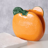 Hectarul - Suport de servetele portocaliu ceramic Orange Boltze